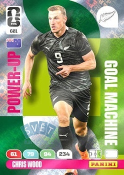 Chris Wood New Zealand Panini FIFA World Cup 2026 Adrenalyn XL Goal Machines #601